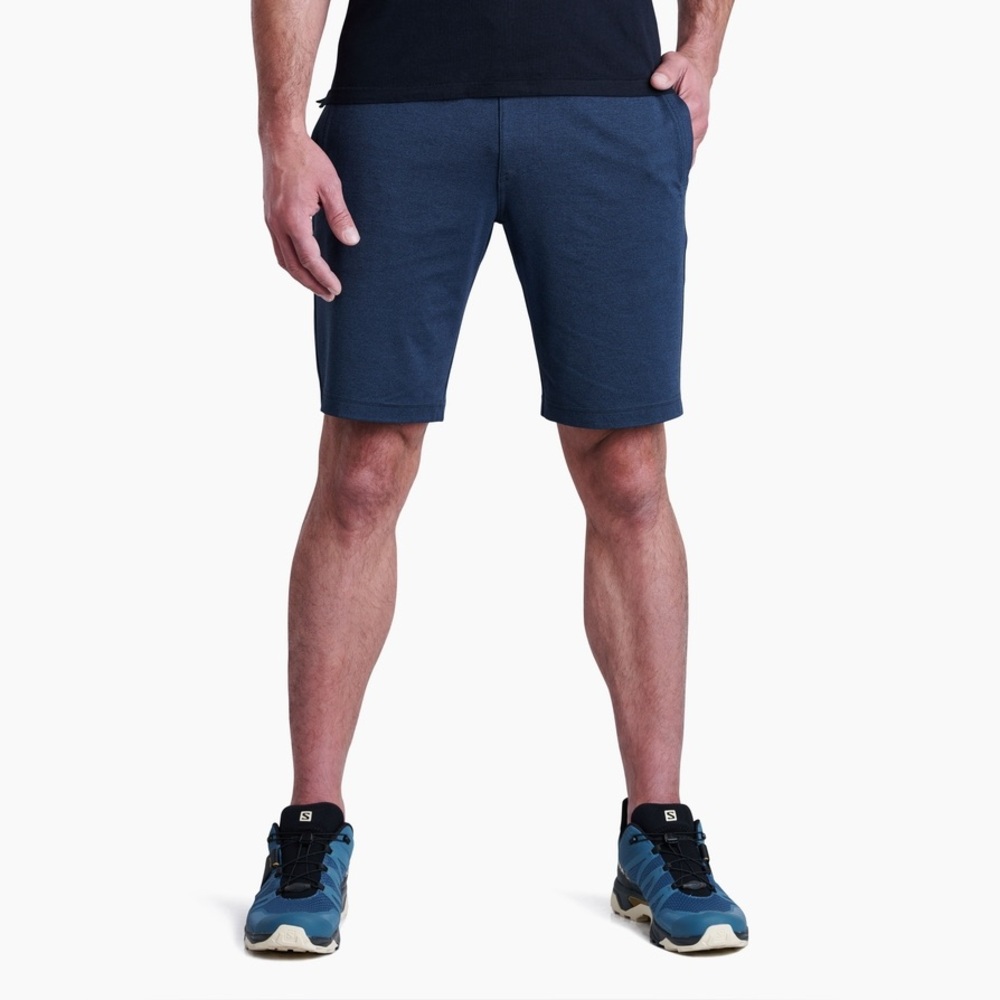 KUHL REVIVR Blue Heather Ultra‑soft high-performance knit Drawstring short XXL